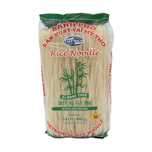 Bamboo Tree Reisnudeln 3 mm, 400 g, Vorderseite