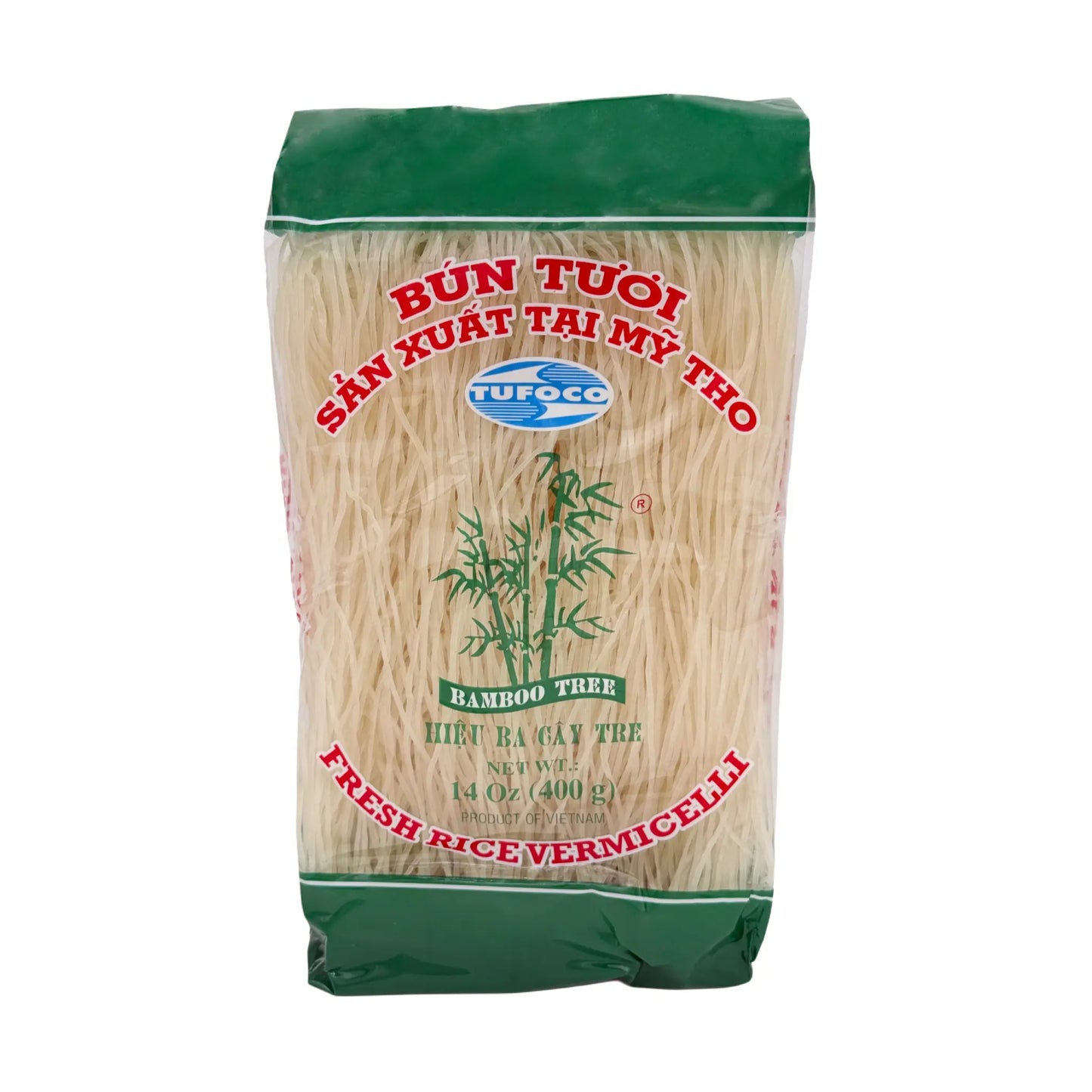 Bamboo Tree Reisnudeln 400 g, Vorderseite