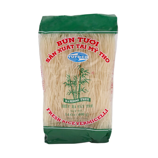 Bamboo Tree Reisnudeln 400 g, Vorderseite