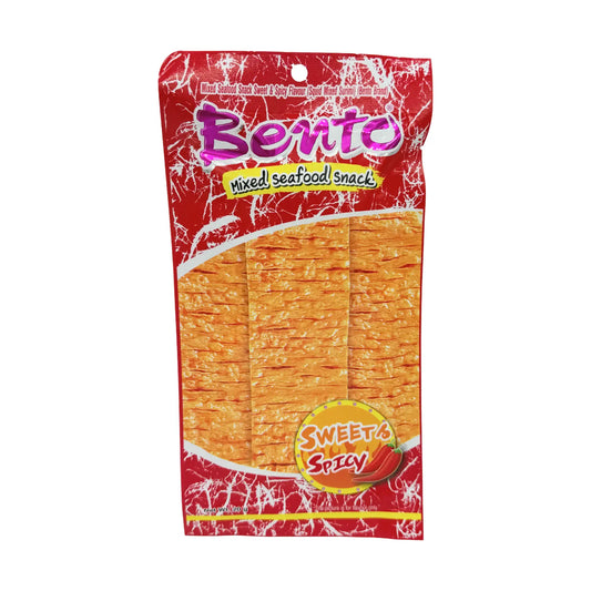 Bento Tintenfisch Snack Sweet & Spicy 20 g, Vorderseite