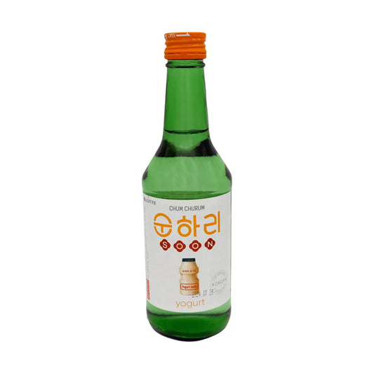 Chum Churum Soju Joghurt 12% Vol 350 ml, Vorderseite