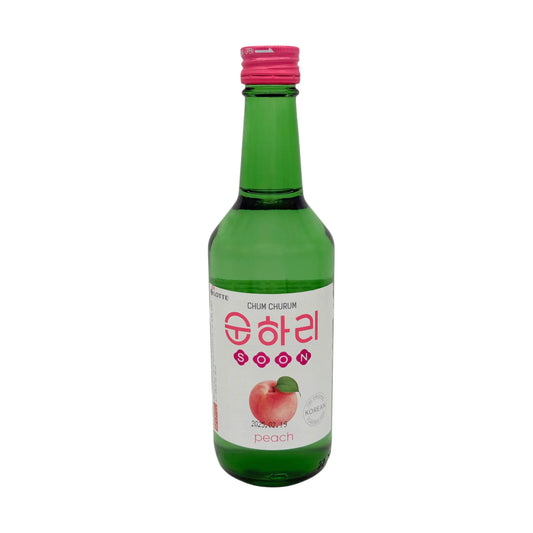 Chum Churm Soju Pfirsich 12% Vol 350 ml, Vorderseite