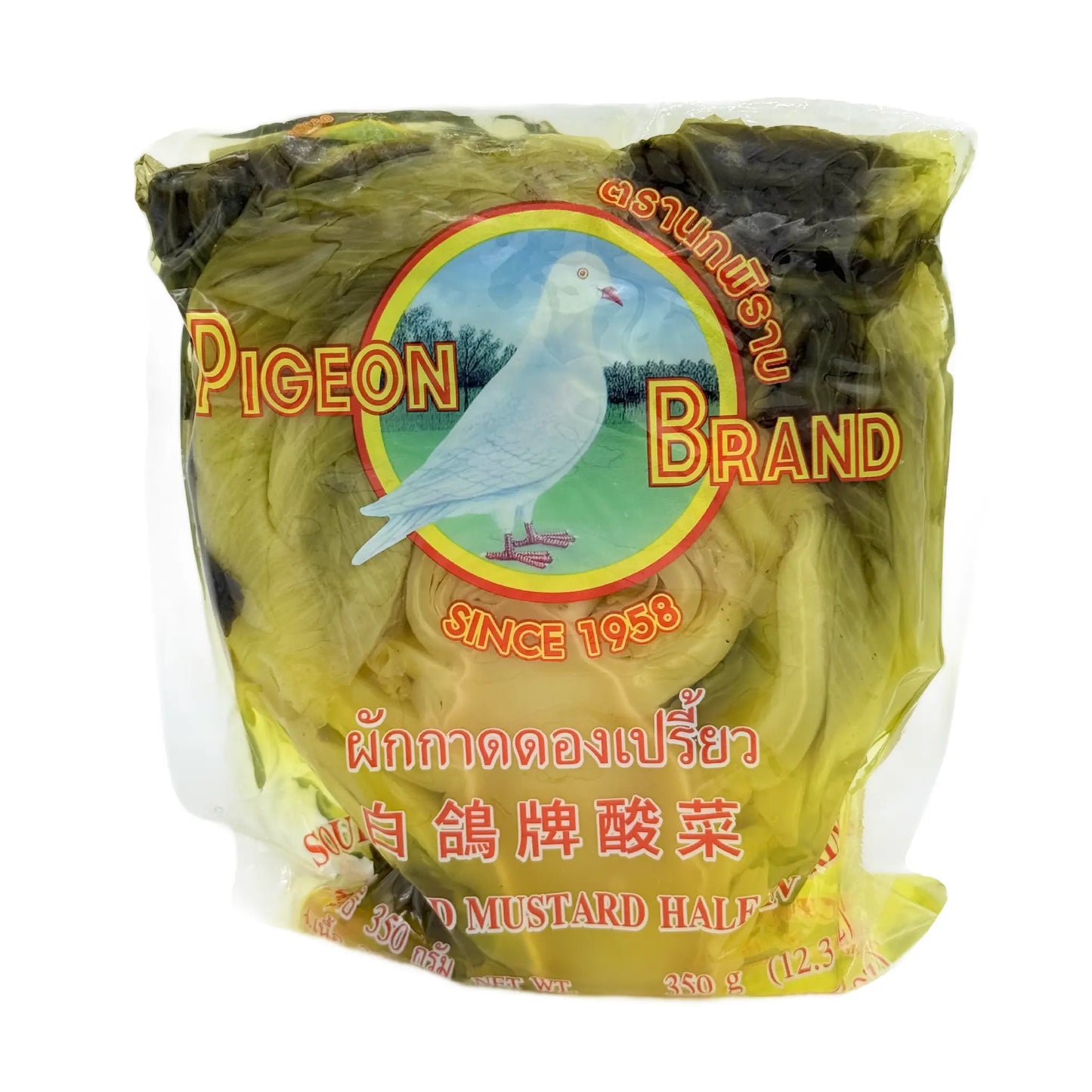 Pigeon Sauer eingelegter Senfkohl 350 g, Vorderseite