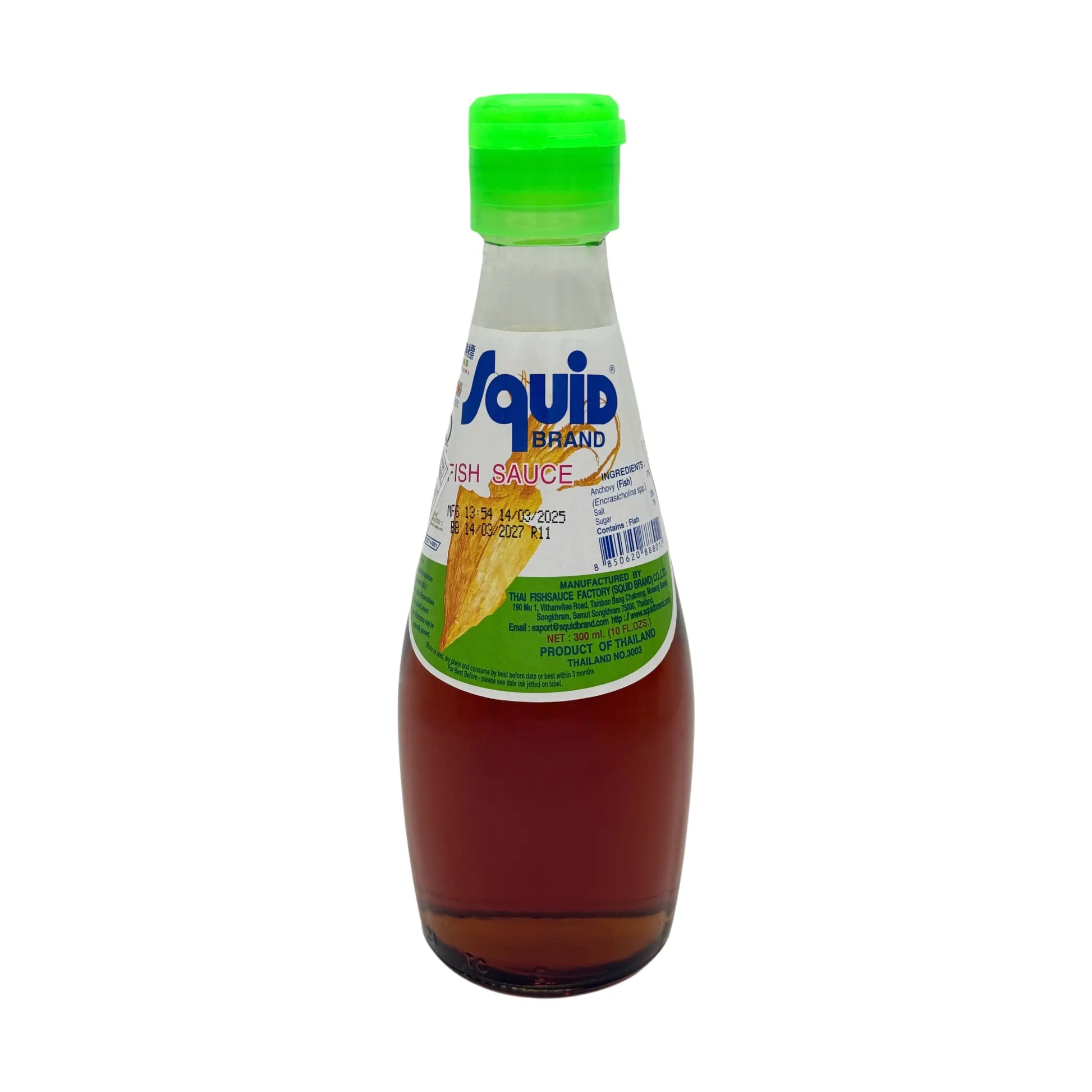 Squid Fischsauce 300 ml, Vorderseite