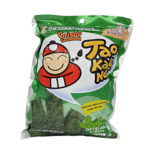 Tao Kae Noi Crispy Seetang Snack Original 32 g, Vorderseite
