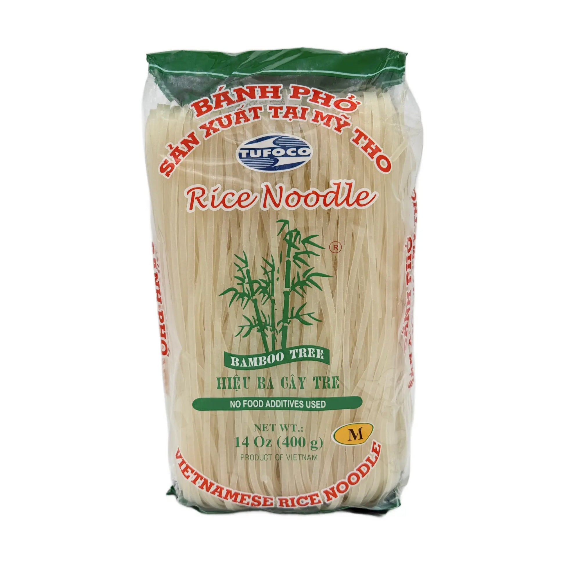 Bamboo Tree Reisnudeln 3 mm, 400 g, Vorderseite