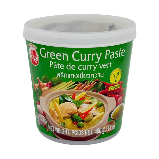 Cock Currypaste Grün 400 g, Vorderseite