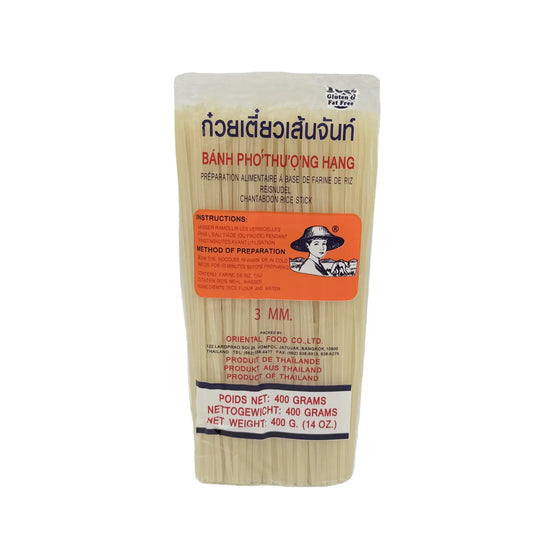 Farmer Reisnudeln 3 mm, 400 g, Vorderseite