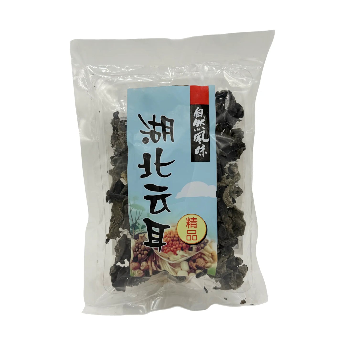 Mountains Schwarze Judasohr Pilze 50 g, Vorderseite