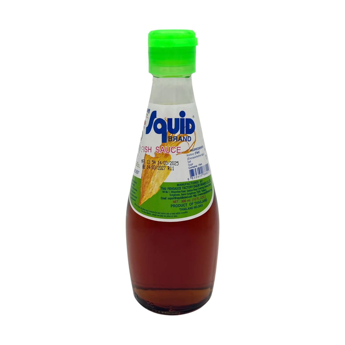 Squid Fischsauce 300 ml, Vorderseite